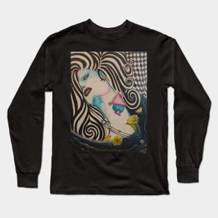 80s Lady Long Sleeve T-Shirt